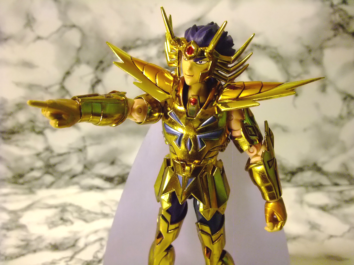 Saint Seiya - Cancer Deathmask Gold Myth Cloth - Action Figure (Importazione Giappone) - Per Bambini 15+